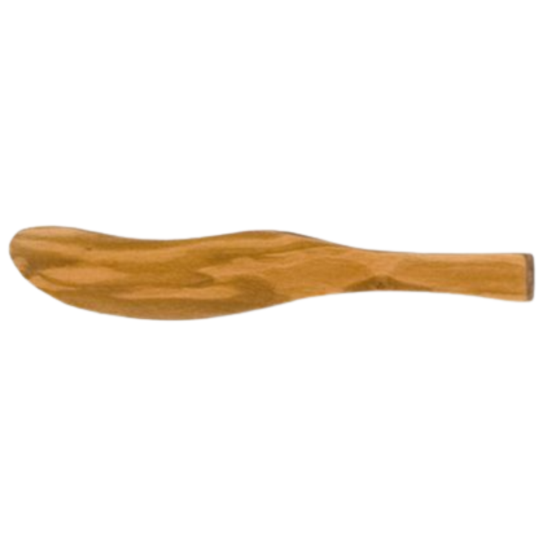 Biogan Smørekniv i oliventræ 17 cm (1 stk)