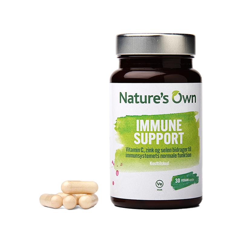 Nature's Own Immune Support med beta-glucan - 30 kaps.