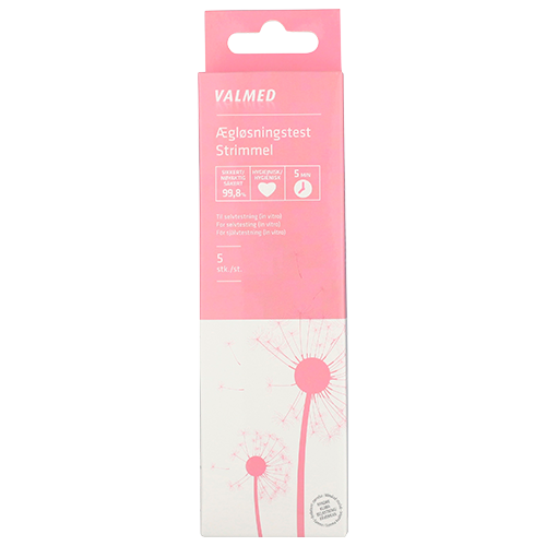 ValMed Ægløsningstest Strimmel - 5 stk