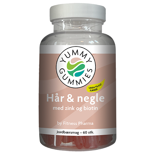 Silver Line by Fitness Pharma Yummy Gummies Hår og Negle (60 stk)