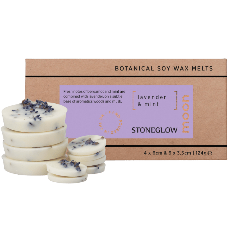 Ambience Stoneglow Vegansk Soja Duftvoks Lavendel & Mint (10 stk)