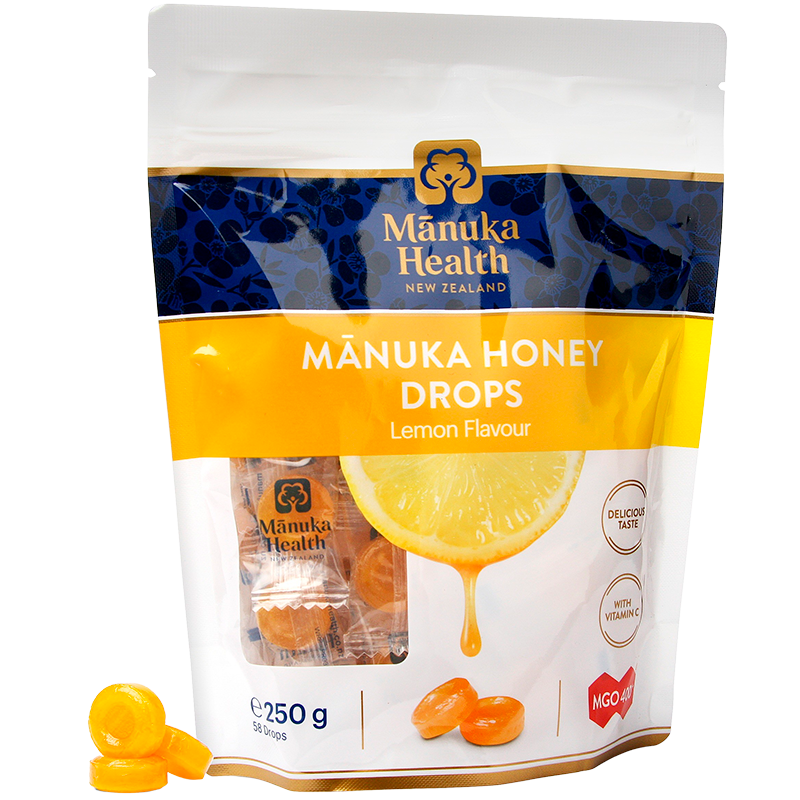 Manuka Health MGO 400+ Manuka Honey Drops Citron (58 stk)