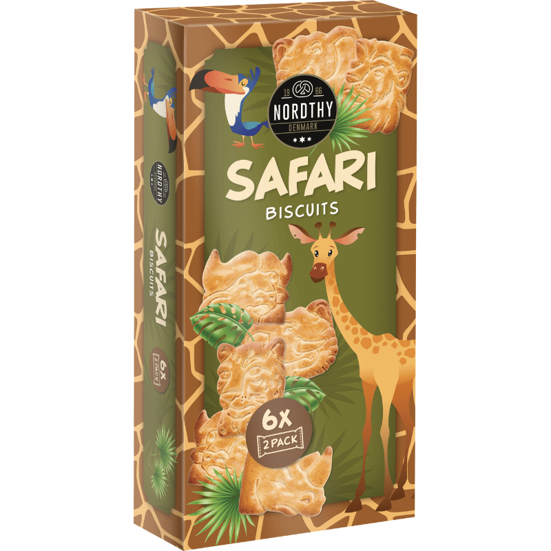 Nordthy Safari Biscuits Plain (175 g)