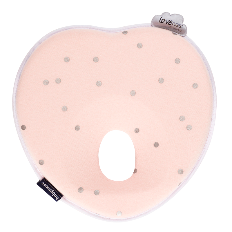 Babymoov Lovenest Ergonomisk Babypude - Pink (1 stk)