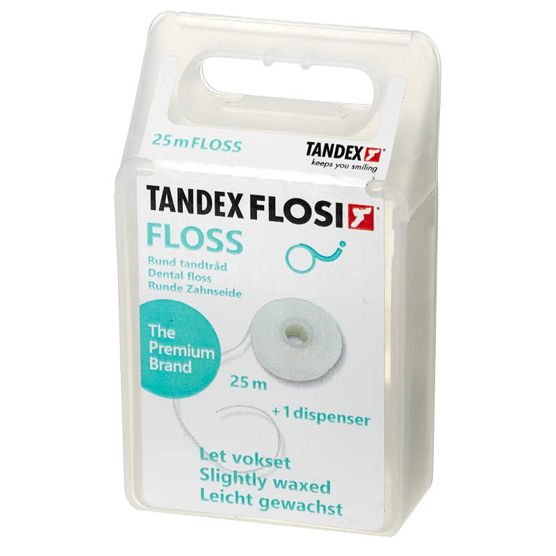 TANDEX Flosi Floss Med Voks (25 m)