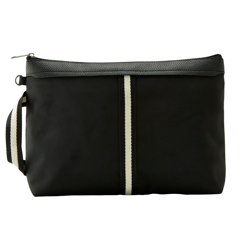 Voyage Jens Toiletry Bag w/hank Black Nylon (30x22x10 cm)