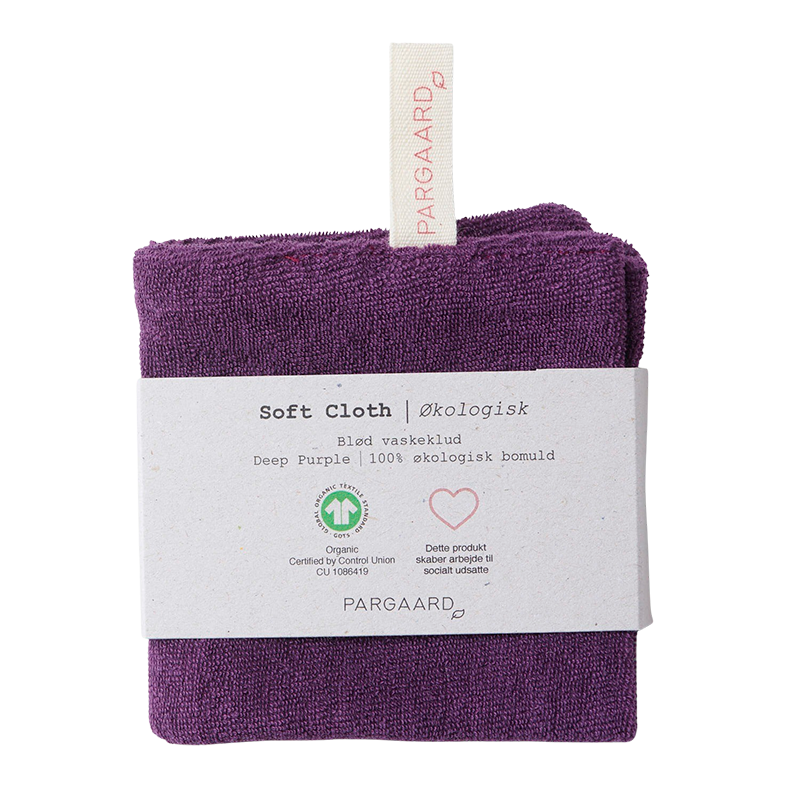 Pargaard Soft Cloth Deep purple (1 sæt)