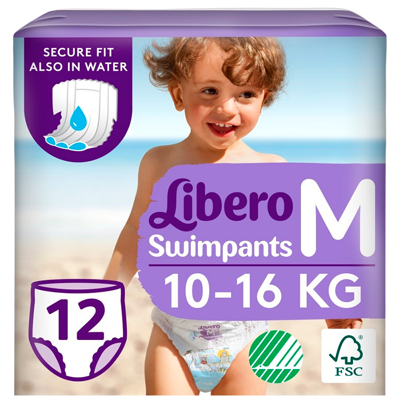 Libero Svømmeble Str. M 10-16 kg (12 stk)
