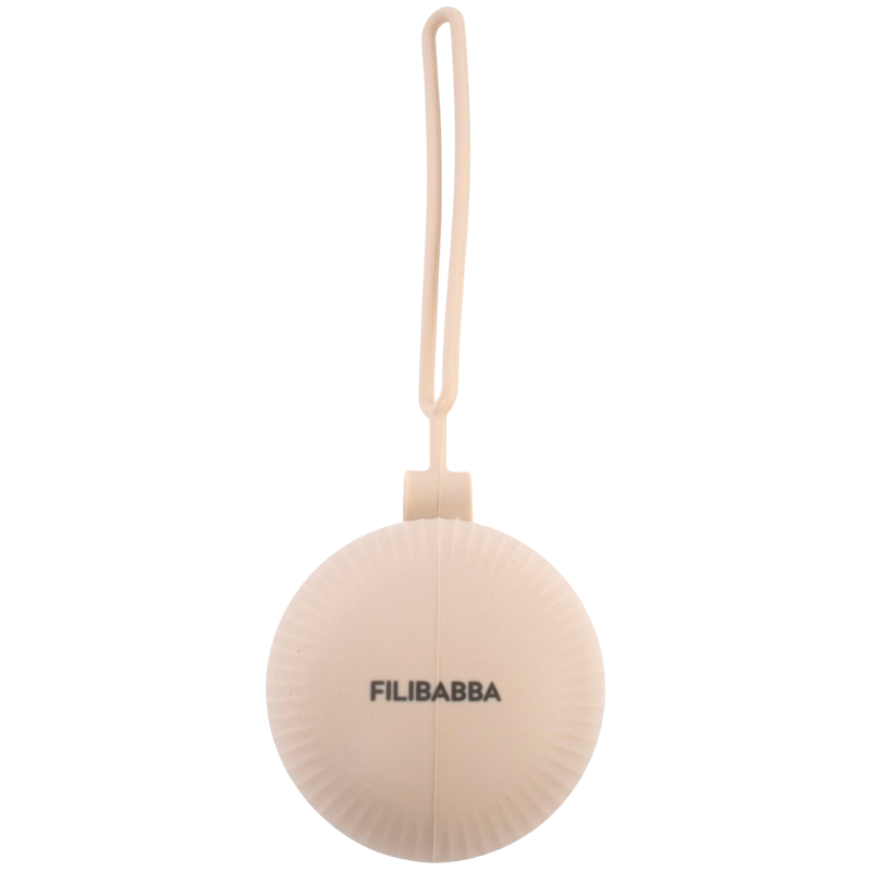 Filibabba Sutteholder Silikone Offwhite (1 stk)