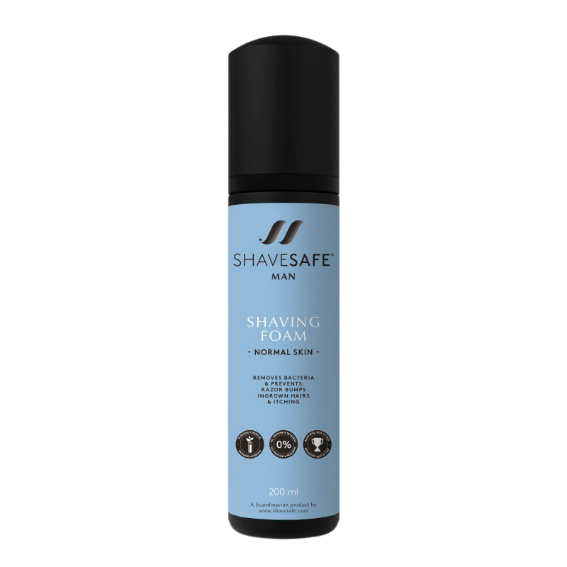 Shavesafe Man Shaving Foam Normal Skin (200 ml)