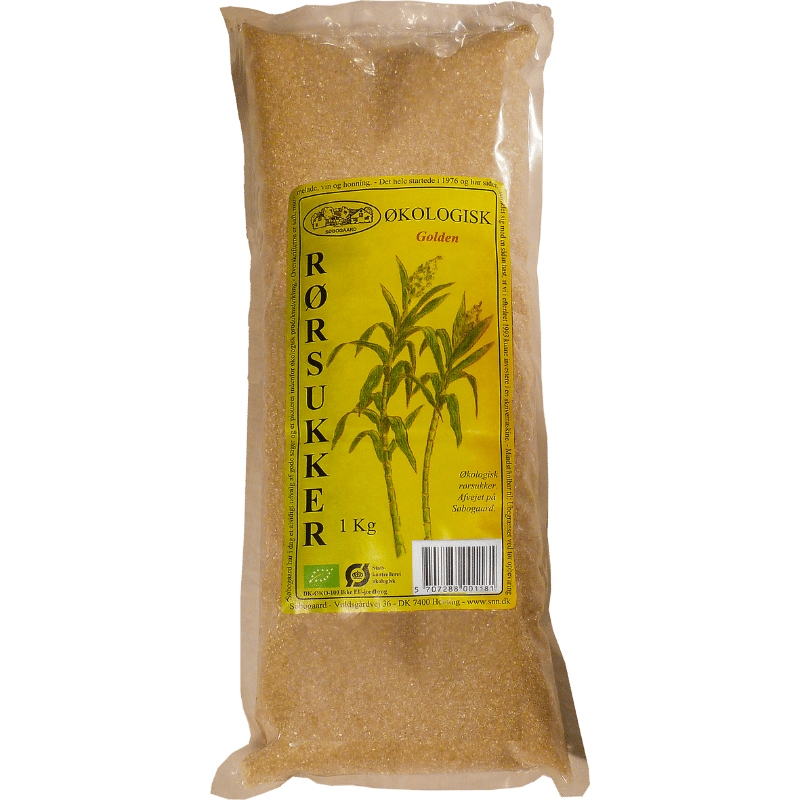 Søbogaard Rørsukker Golden Ø (1000 g)