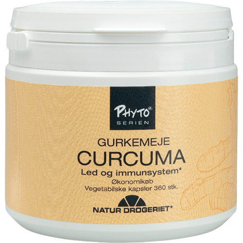 Natur Drogeriet Curcuma økonomi - 360 kaps.