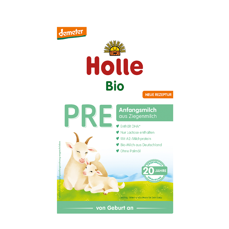 Holle PRE Modermælkserstatning Gedemælk Ø - 400 g.