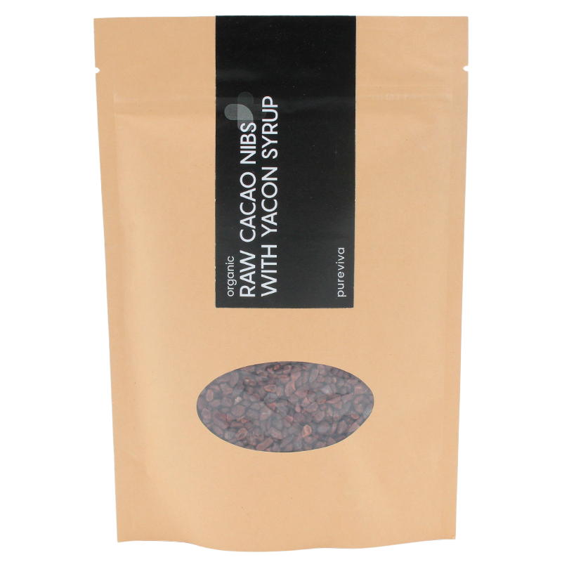 Pureviva Kakaonibs med Yacon Sirup Ø (250 g)