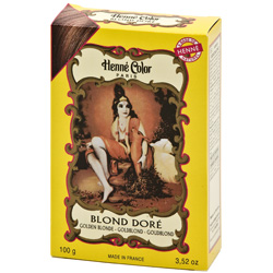Henna Pulver Gyldenblond - 100 g.