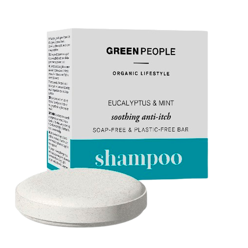 Green People Eucalyptus & Mint Anti-Itch Shampoo Bar (50 g)
