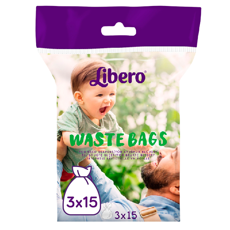 Libero Waste Bags (3x15 stk)