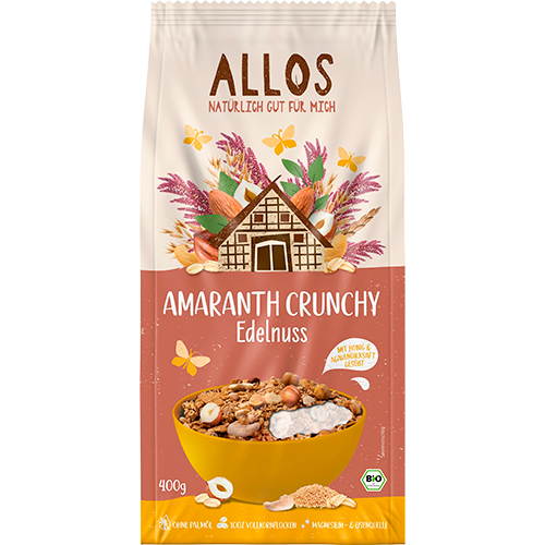 Allos Amarant Granola M. Nødder Ø (400 g)