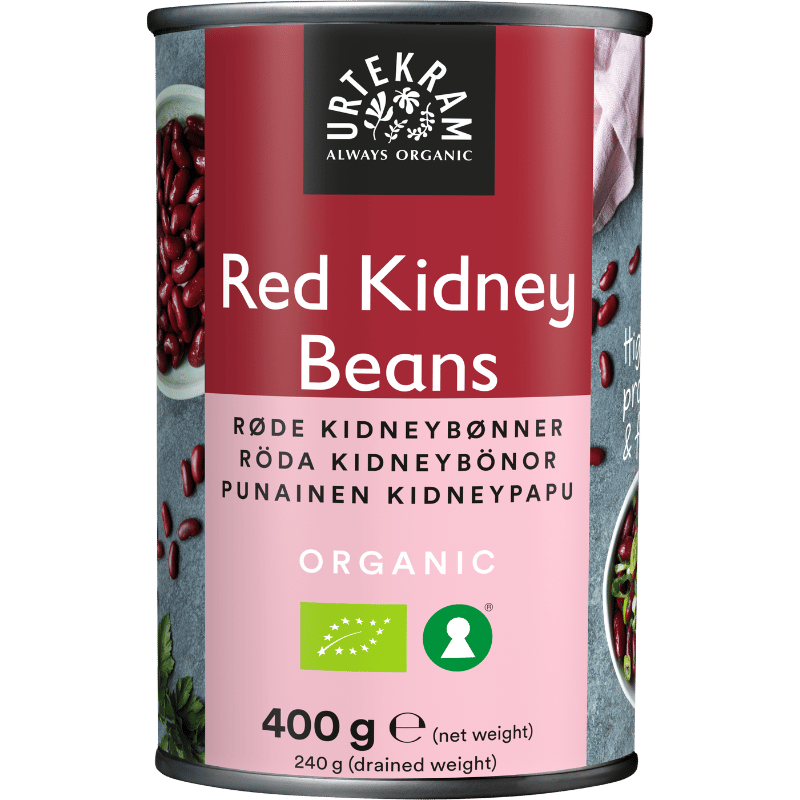 Urtekram Kidneybønner Røde Ø - 400 g