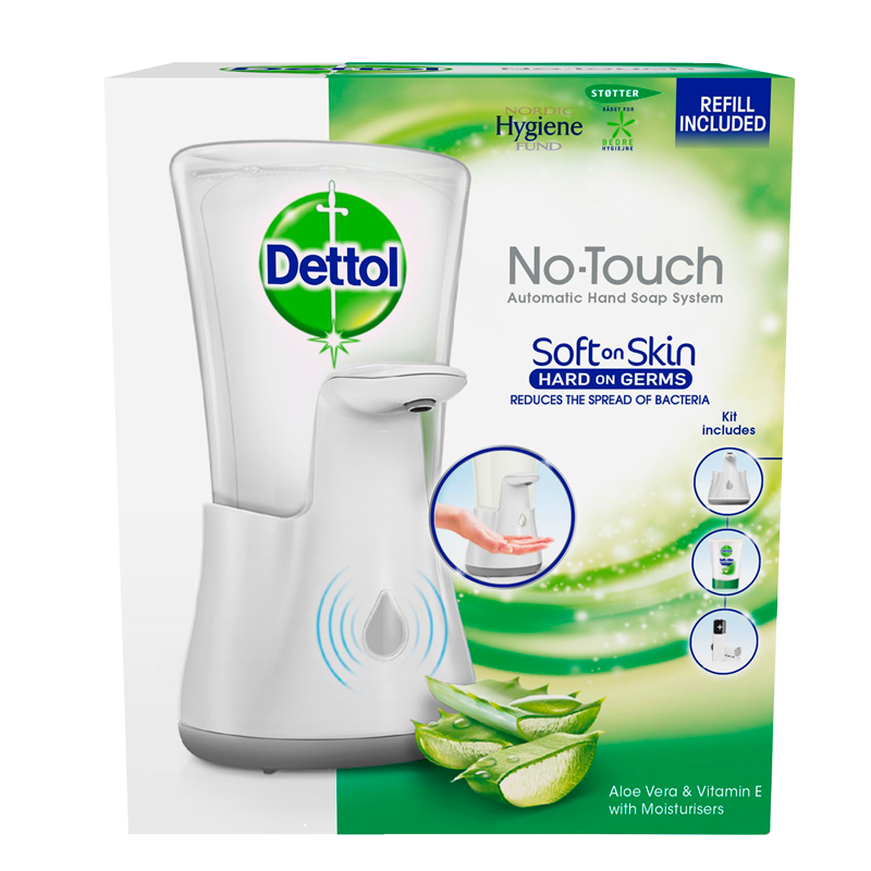 Dettol No Touch Automatisk Sæbedispenser Aloe Vera (250 ml)