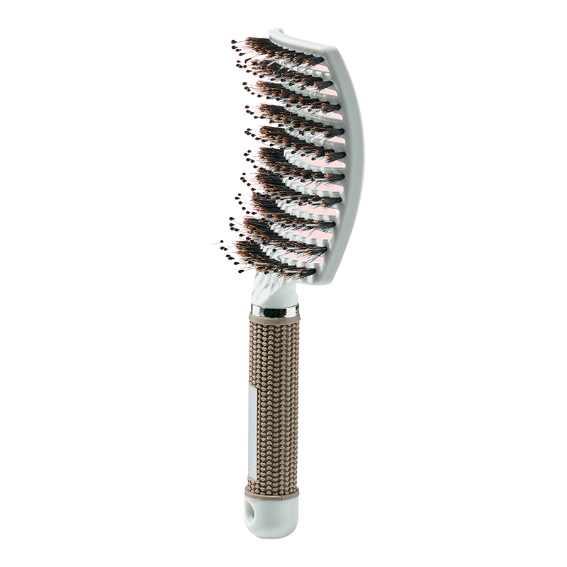 Yuaia Haircare Curved Paddle Brush Hvid (1 stk)