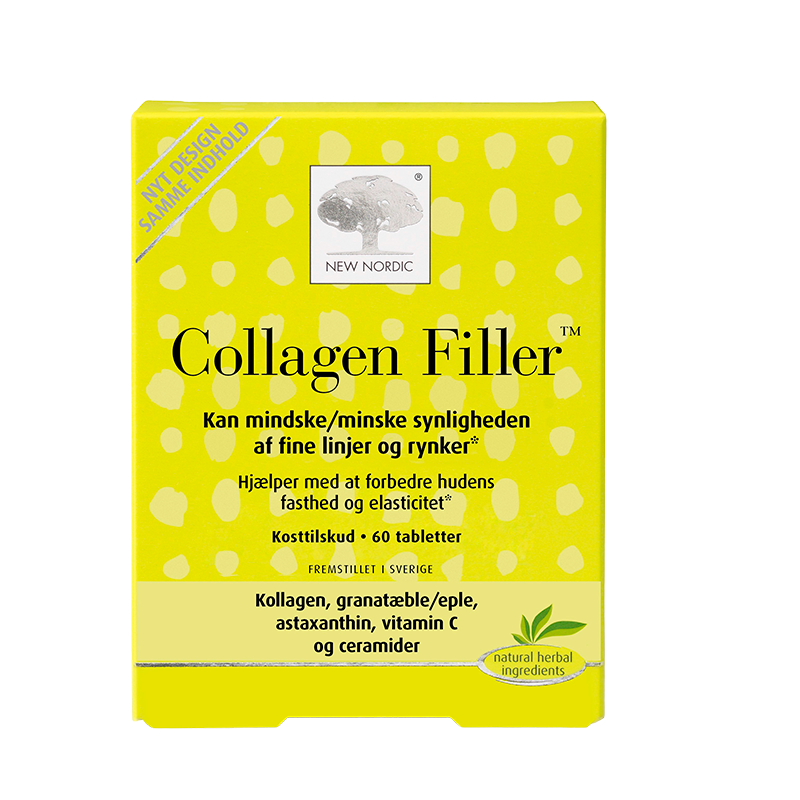 New Nordic Skin Care Collagen Filler - 60 tabs.