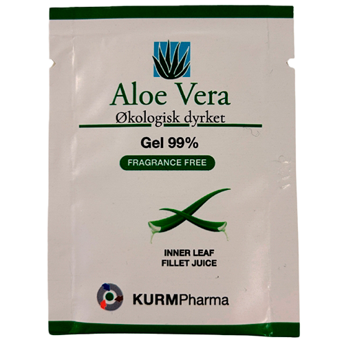 Vareprøve - KURM Aloe Vera Gel 99% (5 ml)