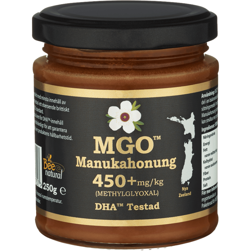 MGO Manuka Honning 450+ (250 g)