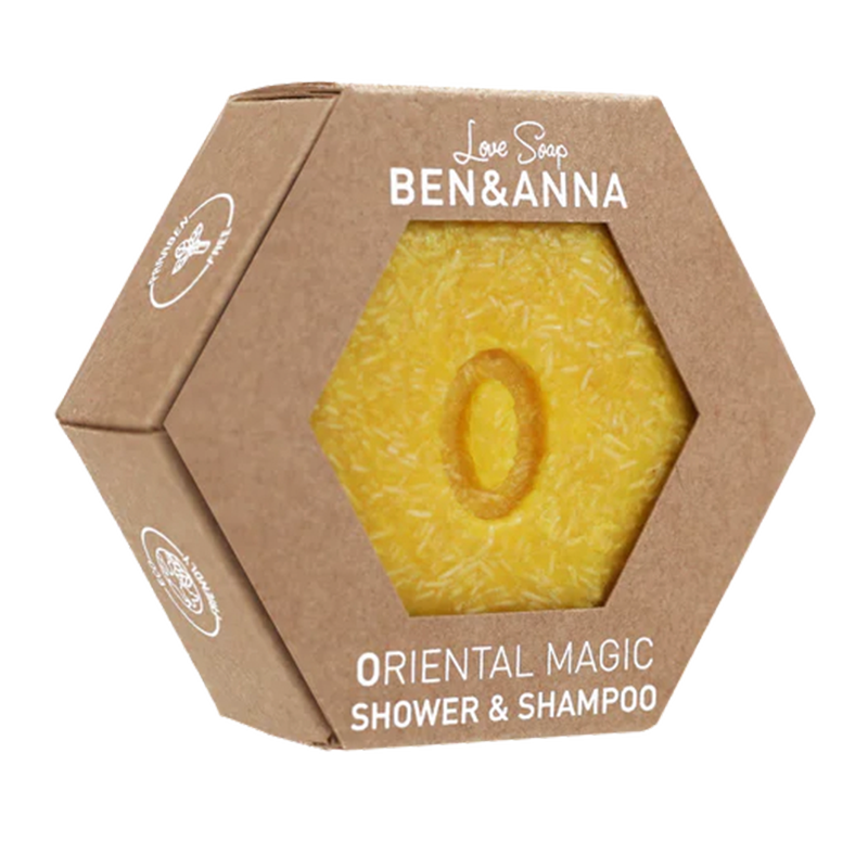 Ben & Anna Shampoo & Shower Bar Oriental Magic (60 g)
