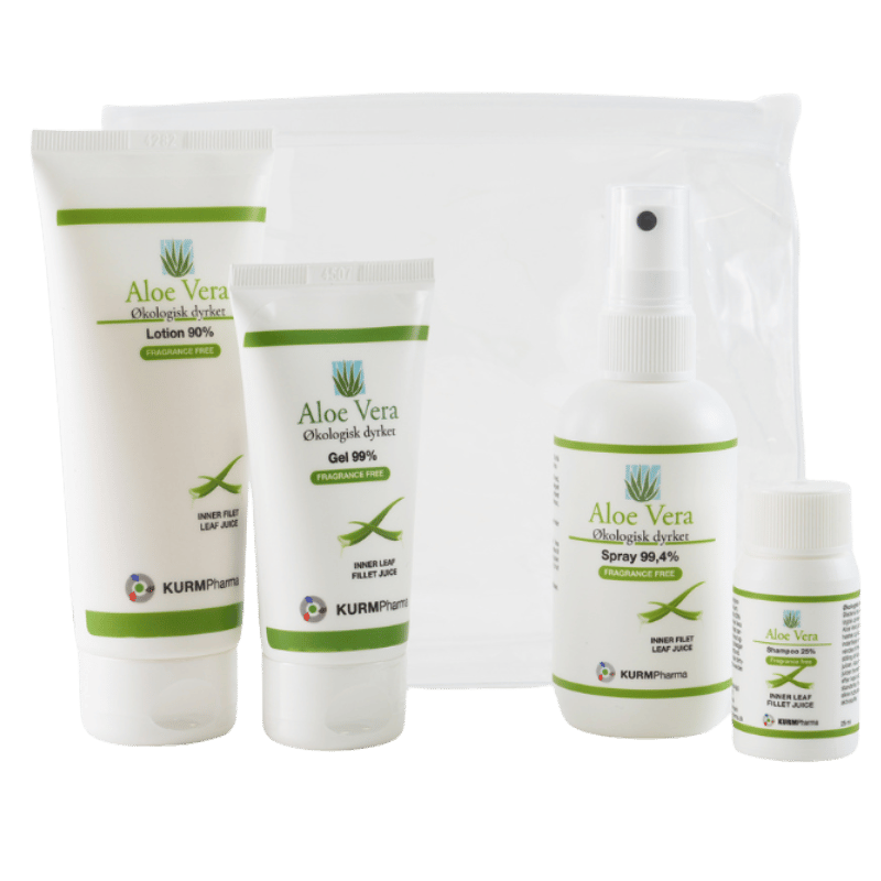 KURM Aloe Vera Travelkit (1 sæt)