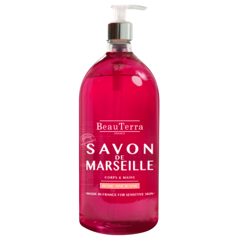 Beau Terra Marselle Liquid Soap Ancient Rose - 300 ml