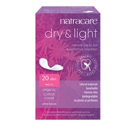 Natracare Dry and Light til Inkontinens - 20 stk.