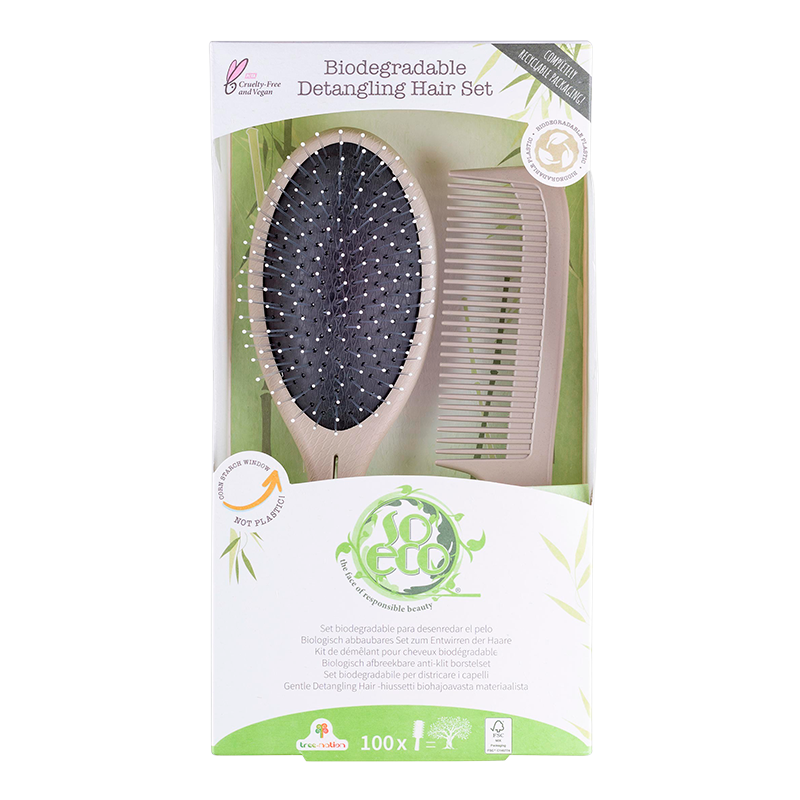 So Eco Biodegradable Detangling Hair Set (1 sæt)