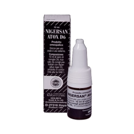 Nigersan Atox Dråber D6 Sanum - 10 ml.