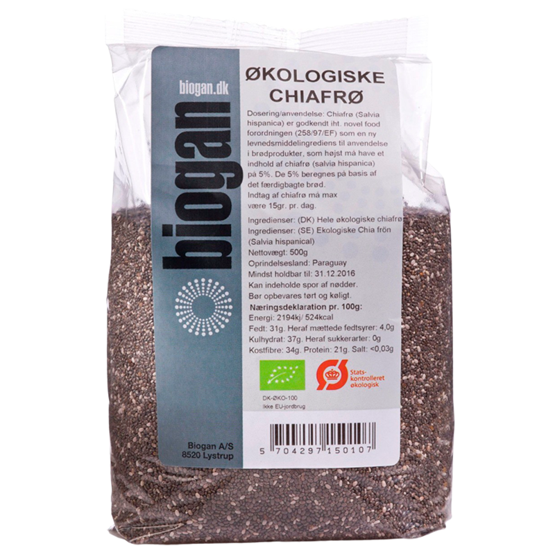 Biogan Chiafrø Ø (500 g)