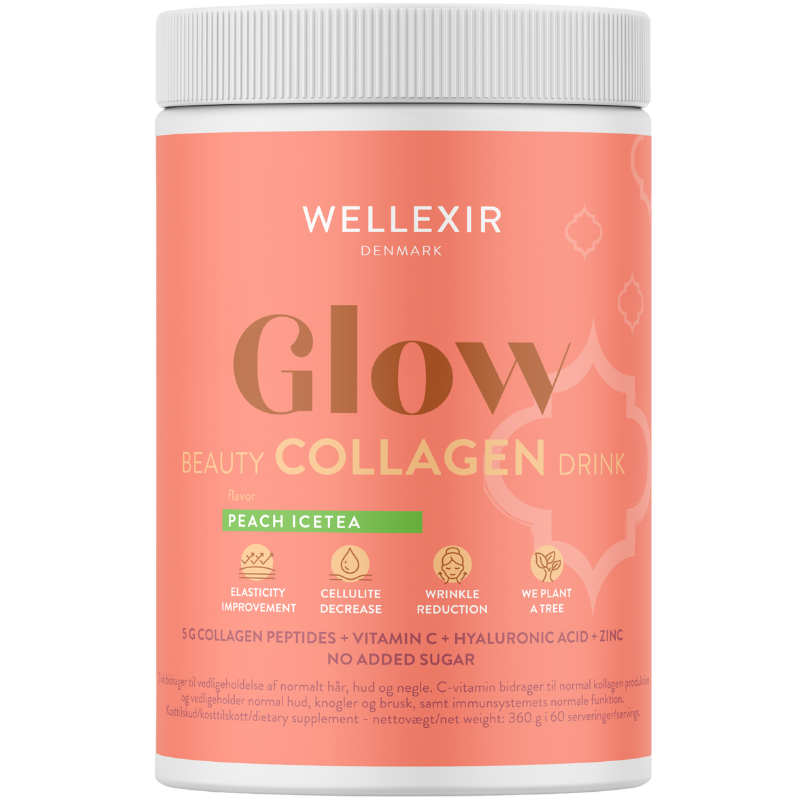 Wellexir Glow Beauty Drink Peach Ice Tea (360 g)