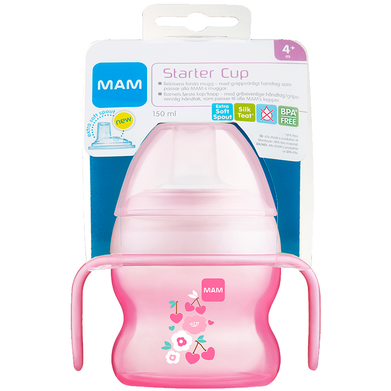 MAM Starter Cup Pink - 1 stk