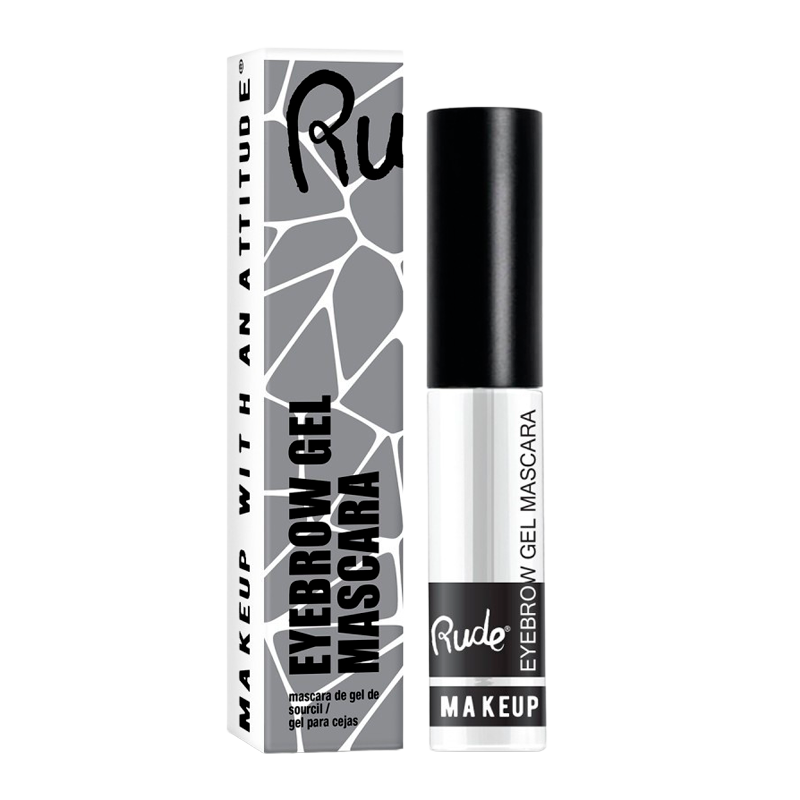 RUDE Cosmetics Eyebrow Gel Mascara Clear (1 stk)