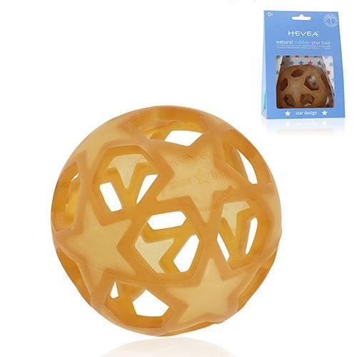 Hevea legetøj Star ball - 1 stk.