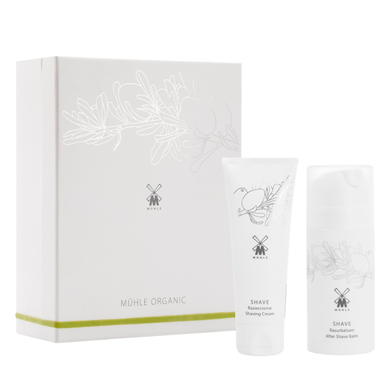 Mühle Barbercreme & Aftershave Balm - 1 sæt