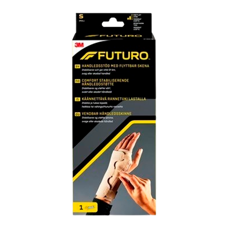 Futuro Håndledsbandage M. Vendbar Skinne Str. Small (1 stk)
