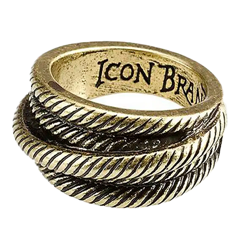 Icon Brand Belay It Down Ring (Guld)-68 mm