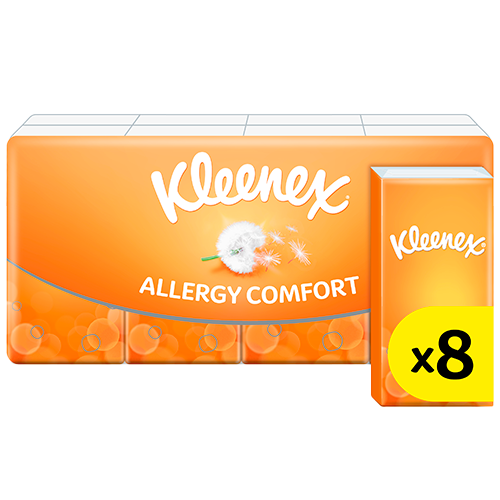 Kleenex Allergy Comfort Lomme (72 stk)