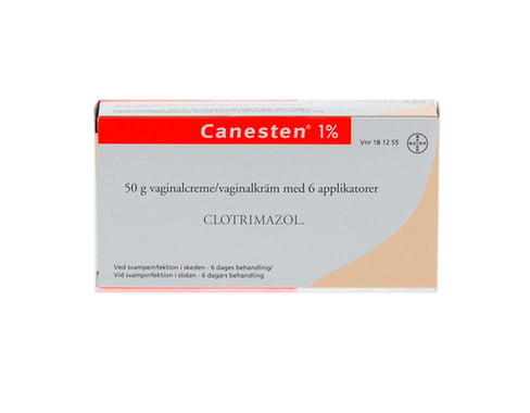 Canesten Vaginalcreme 1% - 50 g.