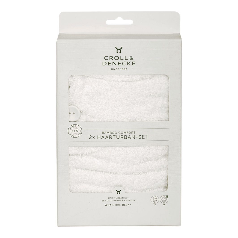 Croll & Denecke Hair Turban (2 stk)