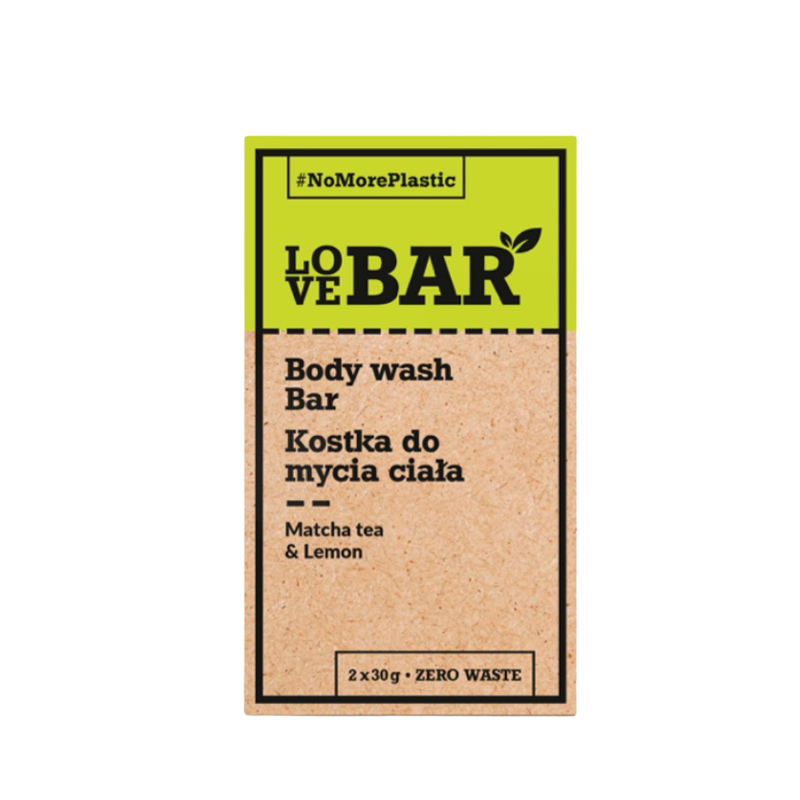 Love Bar Body Wash Bar Matcha Tea & Lemon 2 x 30g (30 g)