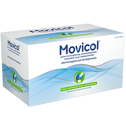 Movicol Pulver Oral Opløsning Lemon- & Limesmag (100 breve)