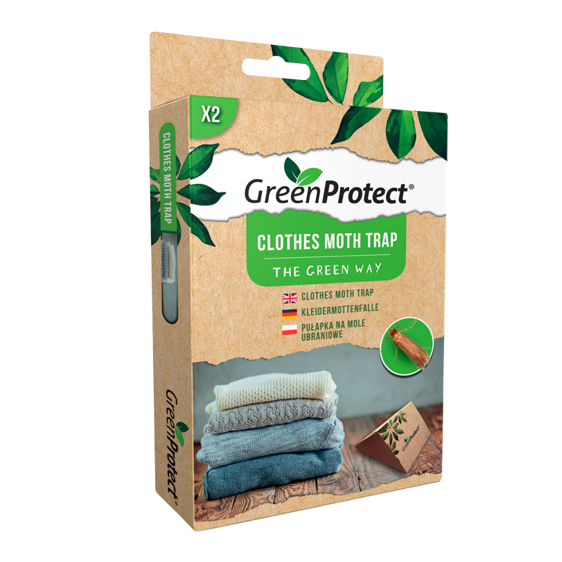 Green Protect Klædemølfælde - 2 stk.