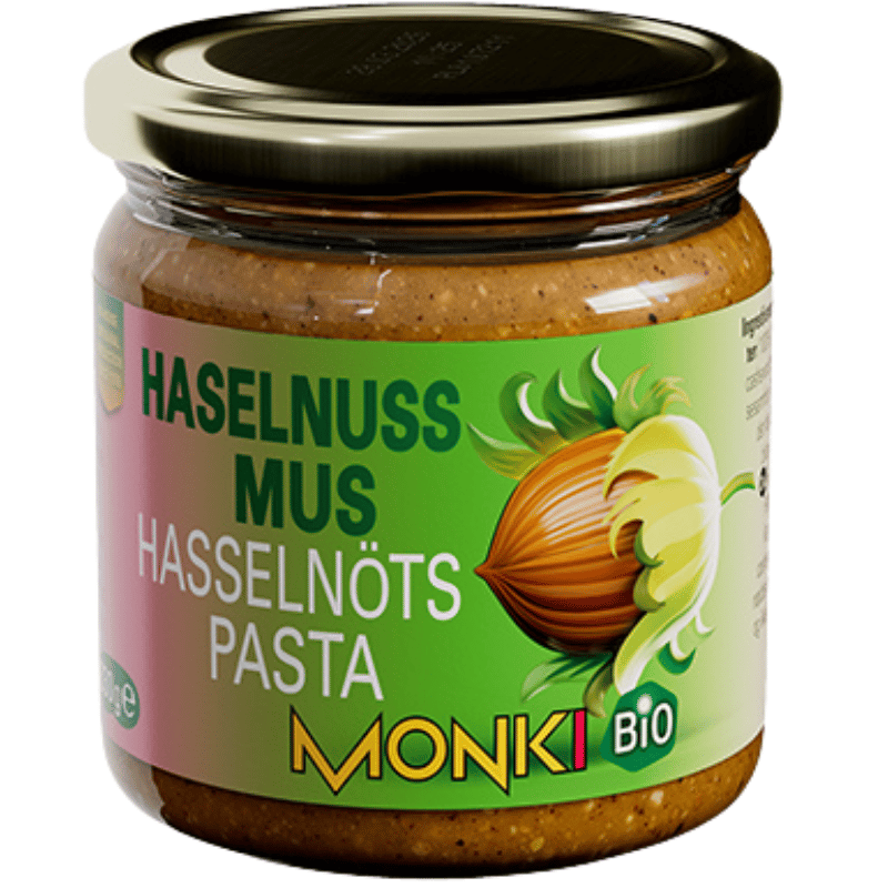 Monki Hasselnøddesmør Ø (330 ml)