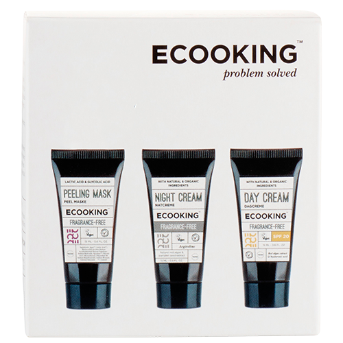 Ecooking Box 3 - Day Cream, Night Cream & Peel Mask (45 ml)
